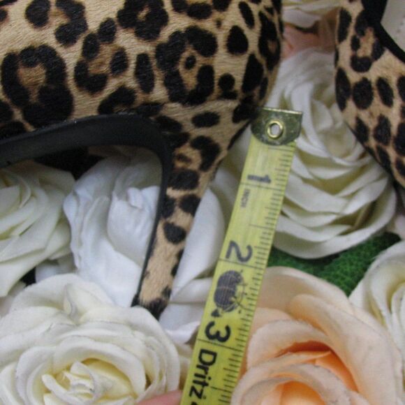 NIB Alfani animal print heels 6 - Picture 8 of 10